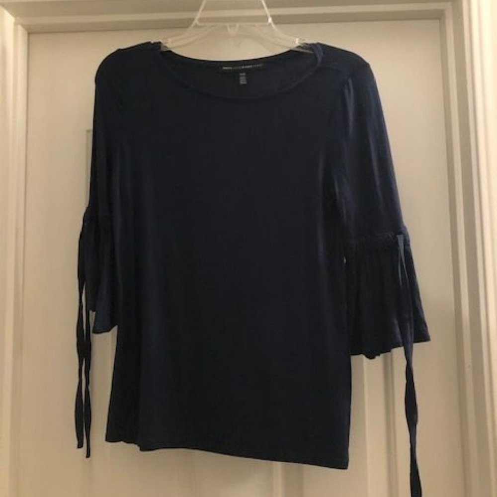 White House Black Market Navy Top - XS